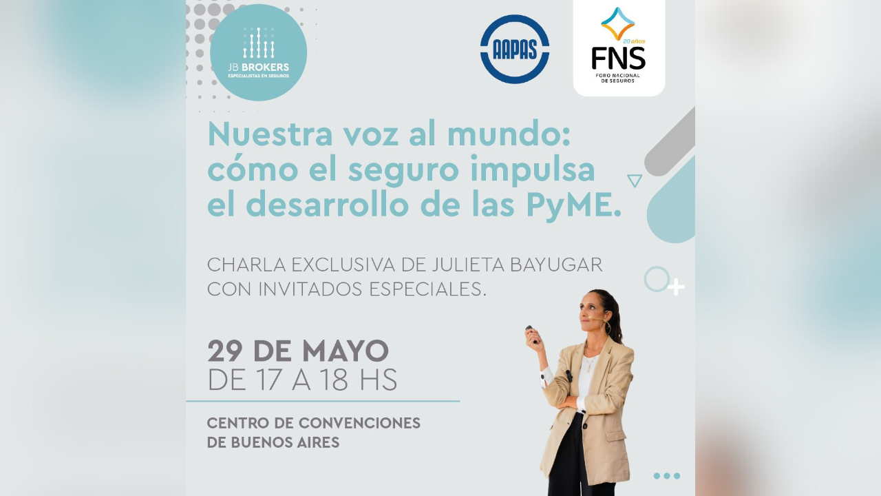 Kick Off – Foro Nacional del Seguro 2025. Anotate en la charla y también participás del sorteo por 10 kits exclusivos.