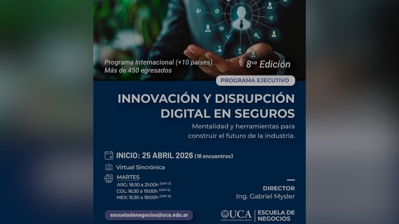 Dirigido, moderado y coordinado por el Ing. Gabriel Mysler, CEO de Innovation@Reach. La inscripción ya está abierta. Las vacantes son limitadas.