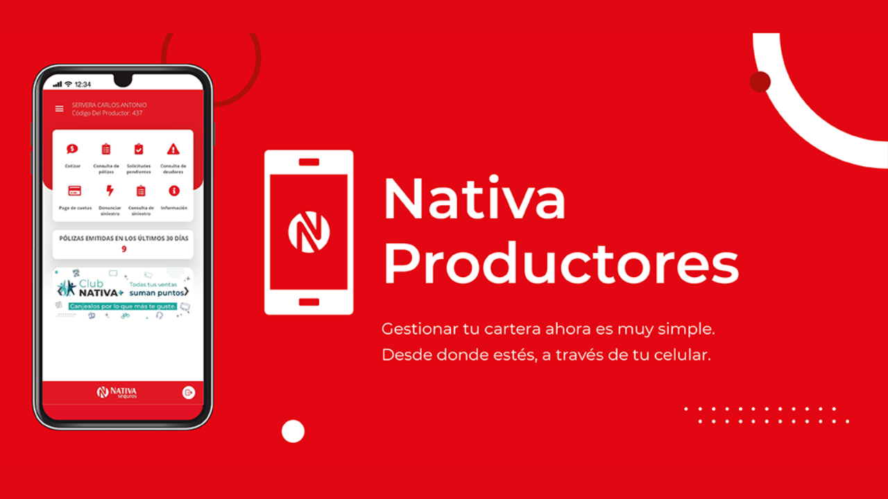 La app “Nativa Productores” ya se encuentra disponible para que los PAS cuenten con una herramienta más que les permita simplificar sus procesos de trabajo.