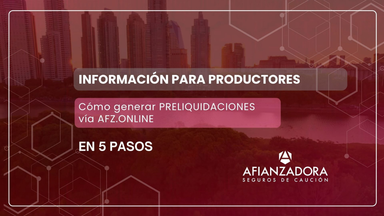 Con su servicio “Autogestión de tu Negocio de Caución”, es posible optimizar la gestión de cobranzas y devengamiento de comisiones; mantener la imputación de los pagos al día y más.