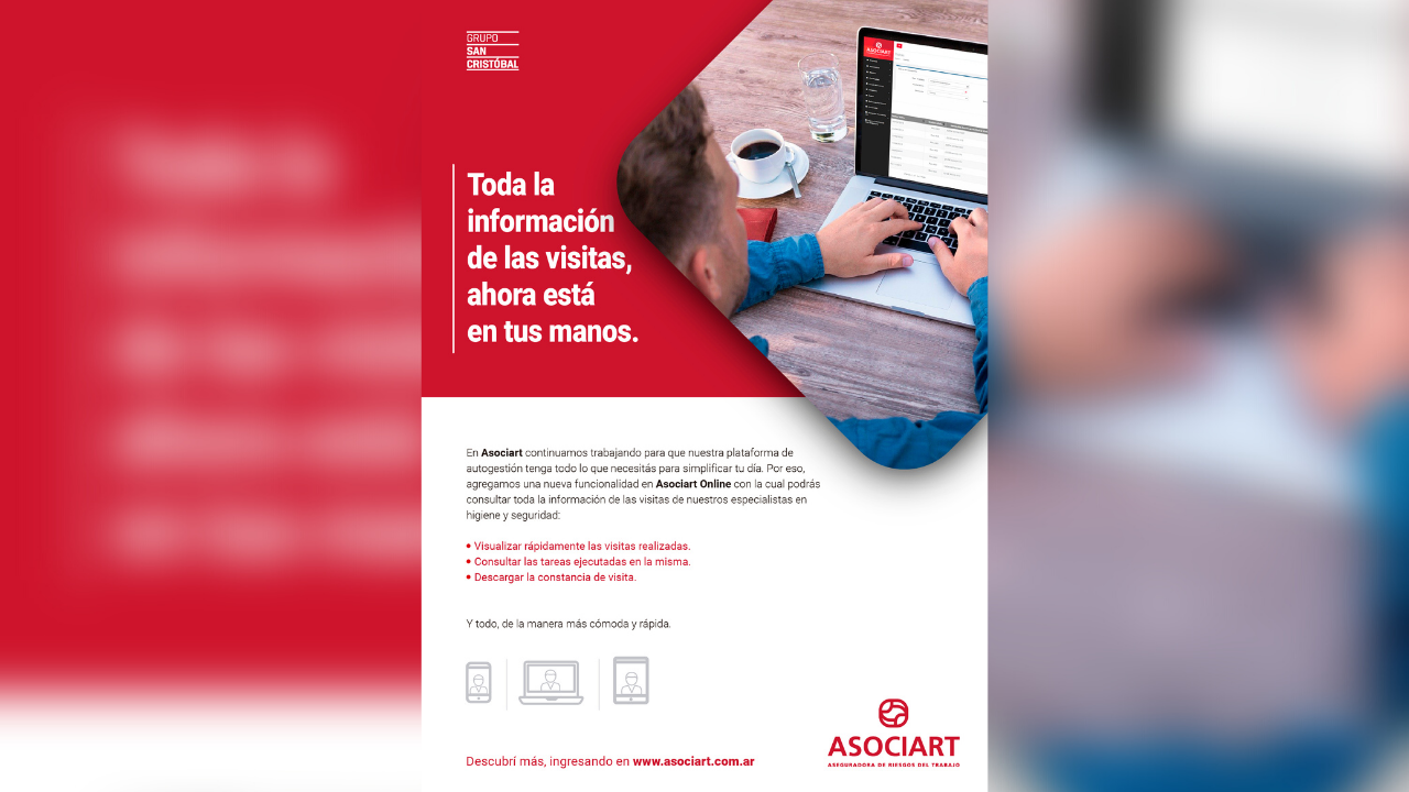 Con la finalidad de sumar servicios a las empresas comprometidas con la prevención, ASOCIART sumó una nueva funcionalidad a su plataforma de autogestión...