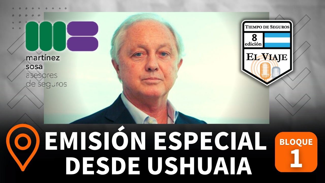 PROGRAMA ESPECIAL EN VIVO DESDE USHUAIA:  En la que será nuestra emisión N° 81 desde interior, transmitimos nuestro programa desde la Agencia que Héctor Martínez Sosa y Cía. tiene en esta ciudad, donde junto a directivos de la firma Mario Ércole y Néstor Salvañá conoceremos las principales características del seguro en esta región, sus aspectos diferenciales, las problemáticas que afrontan a diario, la atención de los siniestros y los nichos de negocios que quedan por desarrollar.