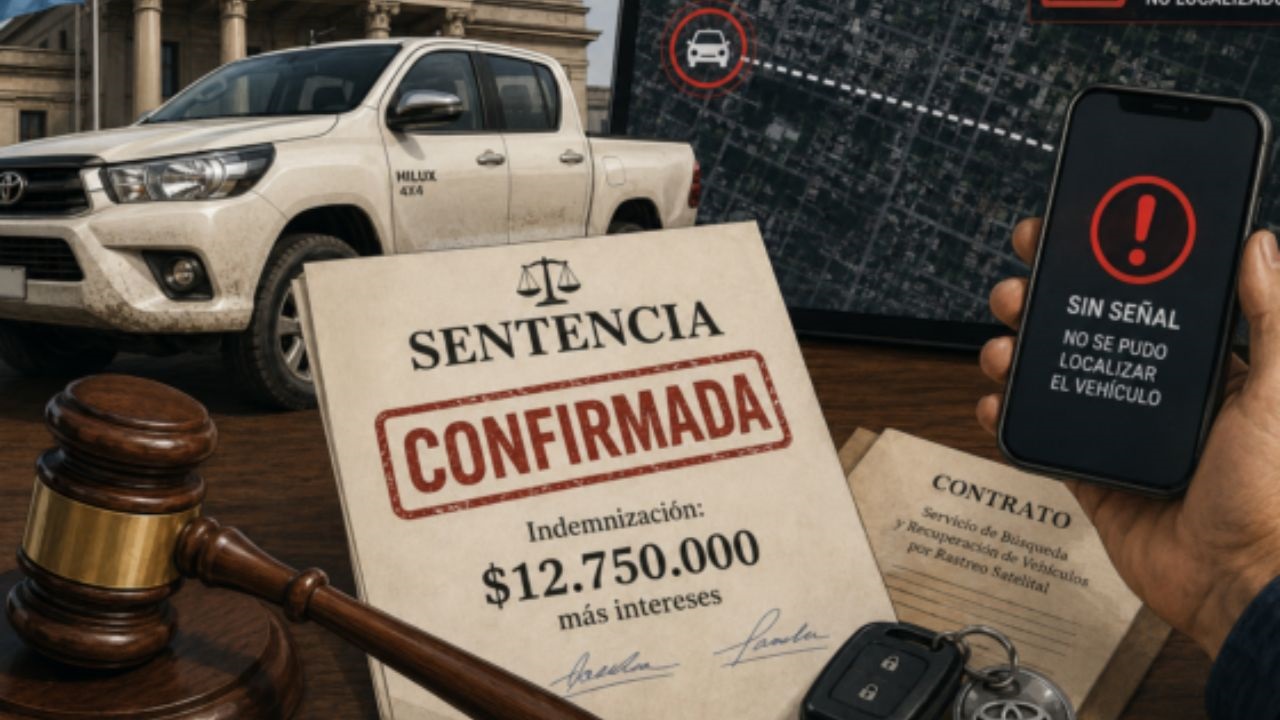 Tendrá que pagar a los dueños de una Hilux robada el valor de mercado por no haberla buscado bien.