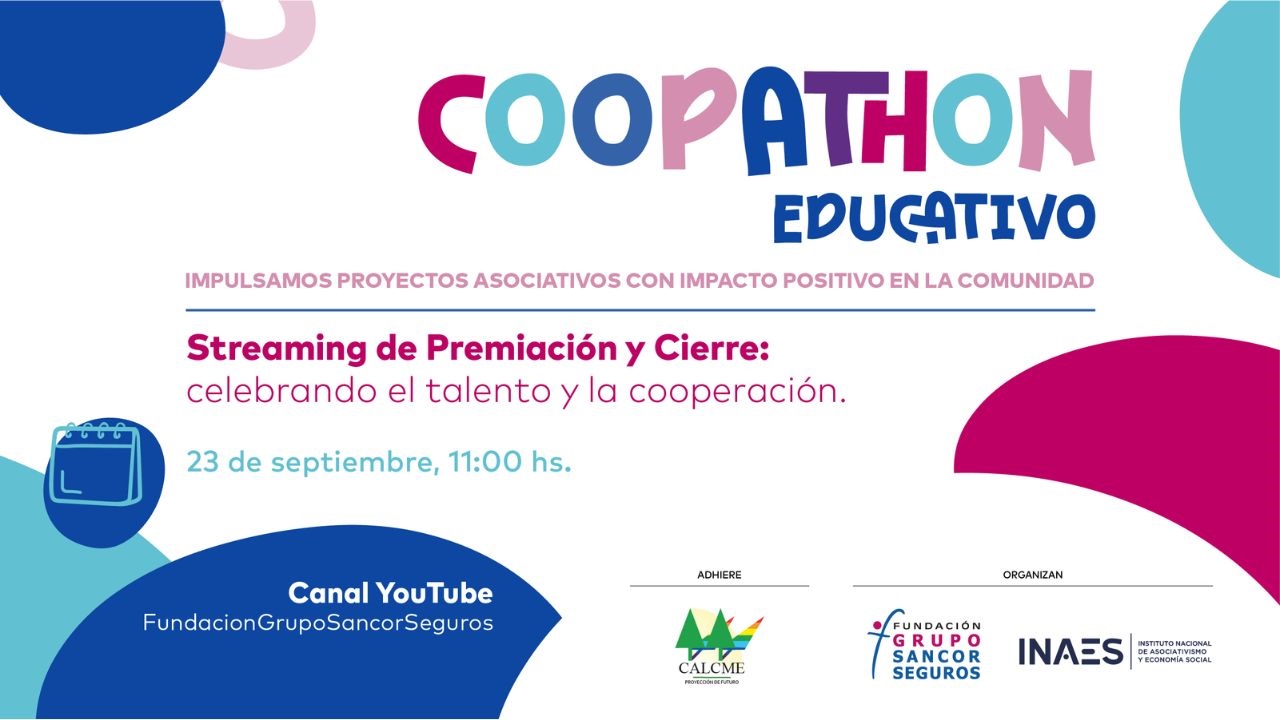 La compañía invita a participar del Streaming de cierre y premiación, donde se conocerán los proyectos destacados. Fecha: 23/09.