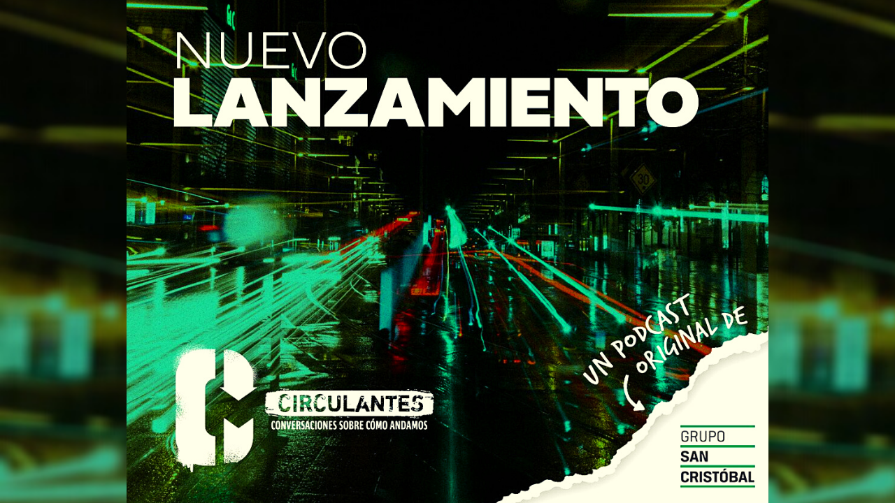 En el marco del Día Nacional de Seguridad Vial, Grupo

San Cristóbal presentó “Circulantes”, un programa que incluye una serie de contenidos

multimedia que promueven la reflexión sobre movilidad sustentable, uso del espacio público

y su impacto en la cultura vial, desde una mirada multifocal de expertos. El objetivo es crear

un espacio de charlas e intercambio con la sociedad en general, para hablar de esta

temática desde un aspecto positivo.