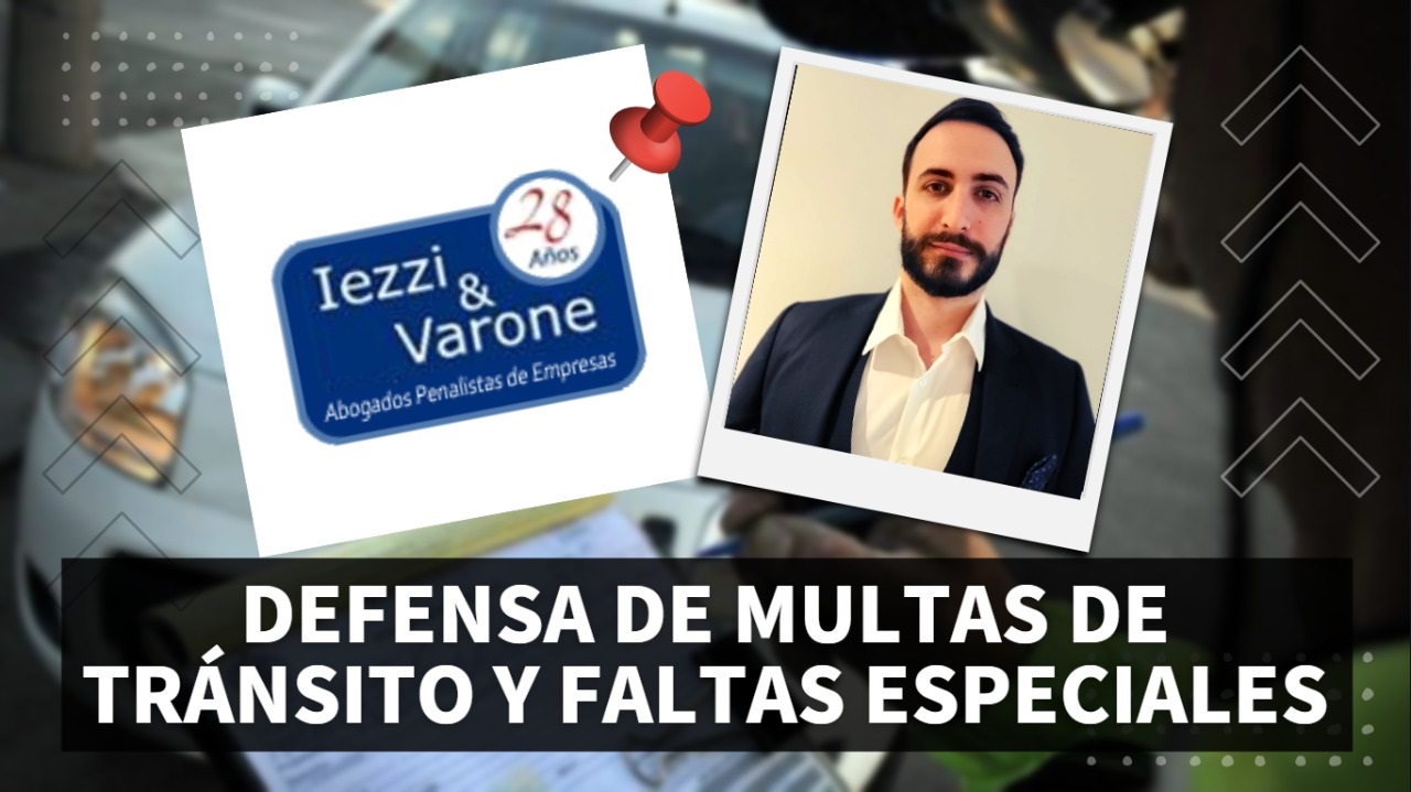 Ante un robo o destrucción total el asegurado desea cobrar el total de la suma asegurada pero muchas veces se encuentra con una gran cantidad de infracciones. Vamos a conversar con el Dr. Gonzalo Iezzi, abogado especialista en Defensa de Multas de Tránsito y Faltas Especiales, a cargo del área en el Estudio Iezzi & Varone, para conocer qué se puede hacer ante esa situación.