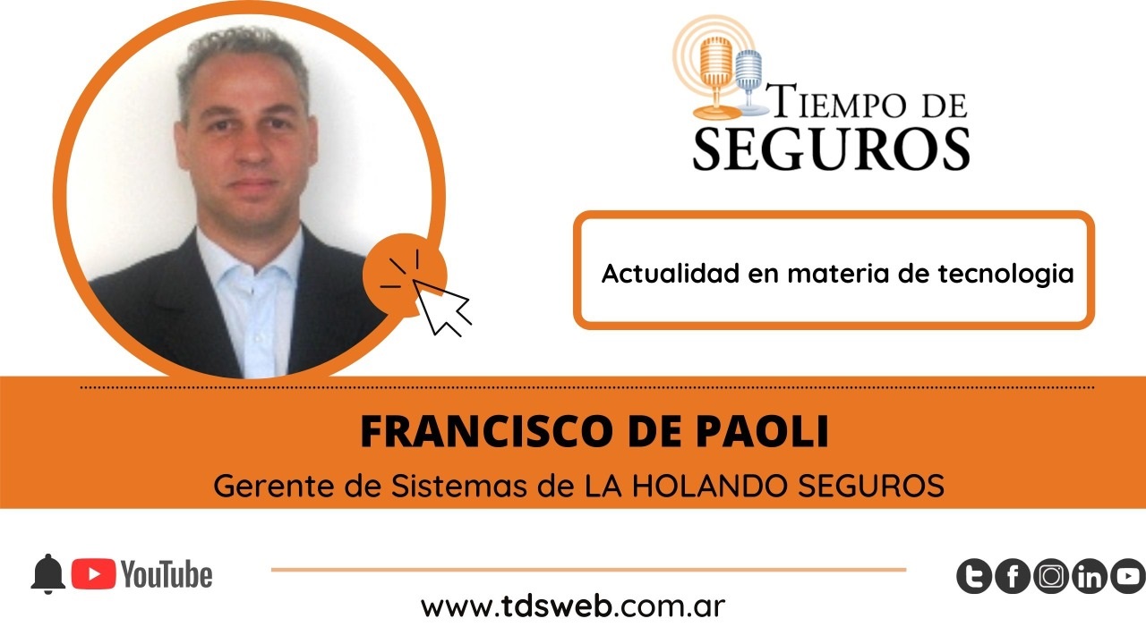 Un verdadero gusto conversar con Francisco De Paoli, Gerente de Sistemas de LA HOLANDO SEGUROS, para conocer acerca de los últimos desarrollos en materia de actualización...
