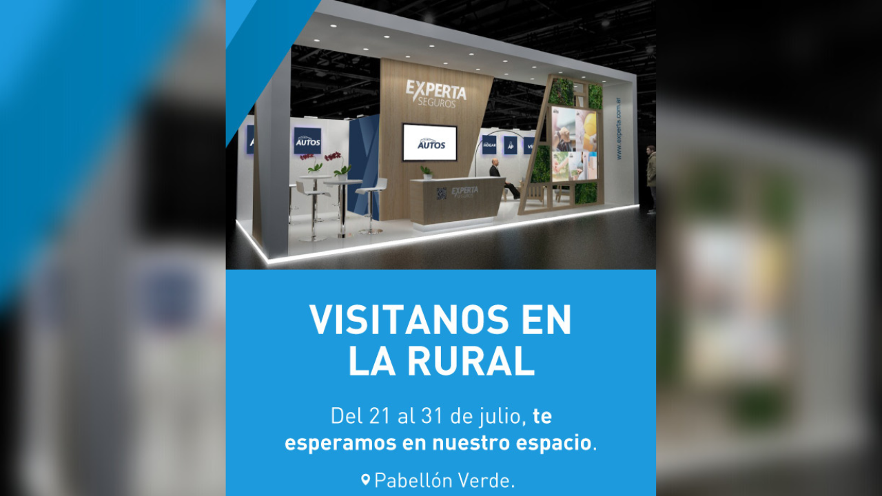 Experta Seguros, una compañía líder en el mercado asegurador argentino, estará presente en la Exposición Rural 2022 de Palermo...