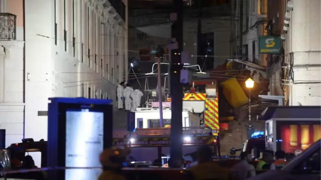 El elevador da Glória se estrelló contra un edificio en pleno centro; el Gobierno decretó luto nacional y abrió una investigación.