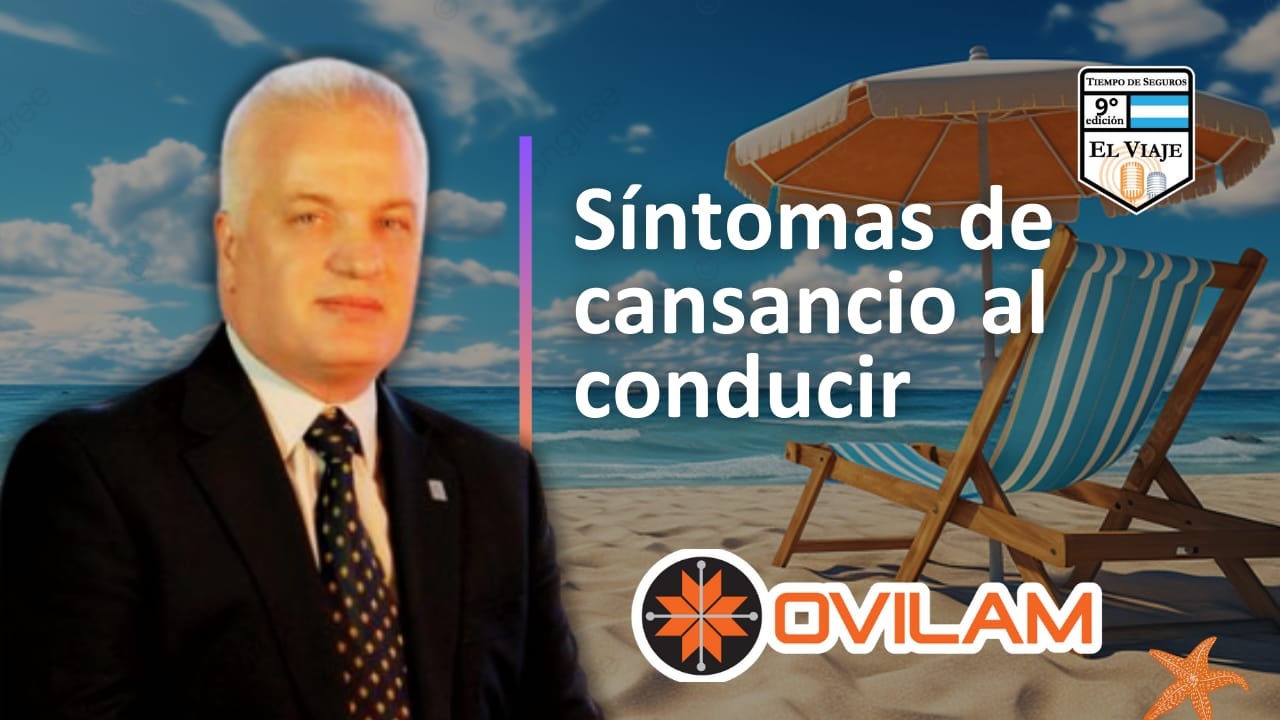 En esta 9a  edición de "El Viaje de Tiempo de Seguros" con el Ing. Fabián Pons, presidente del OVILAM, abordamos de qué manera detectar los síntomas de cansancio al conducir y qué hacer cuando los mismos aparecen.