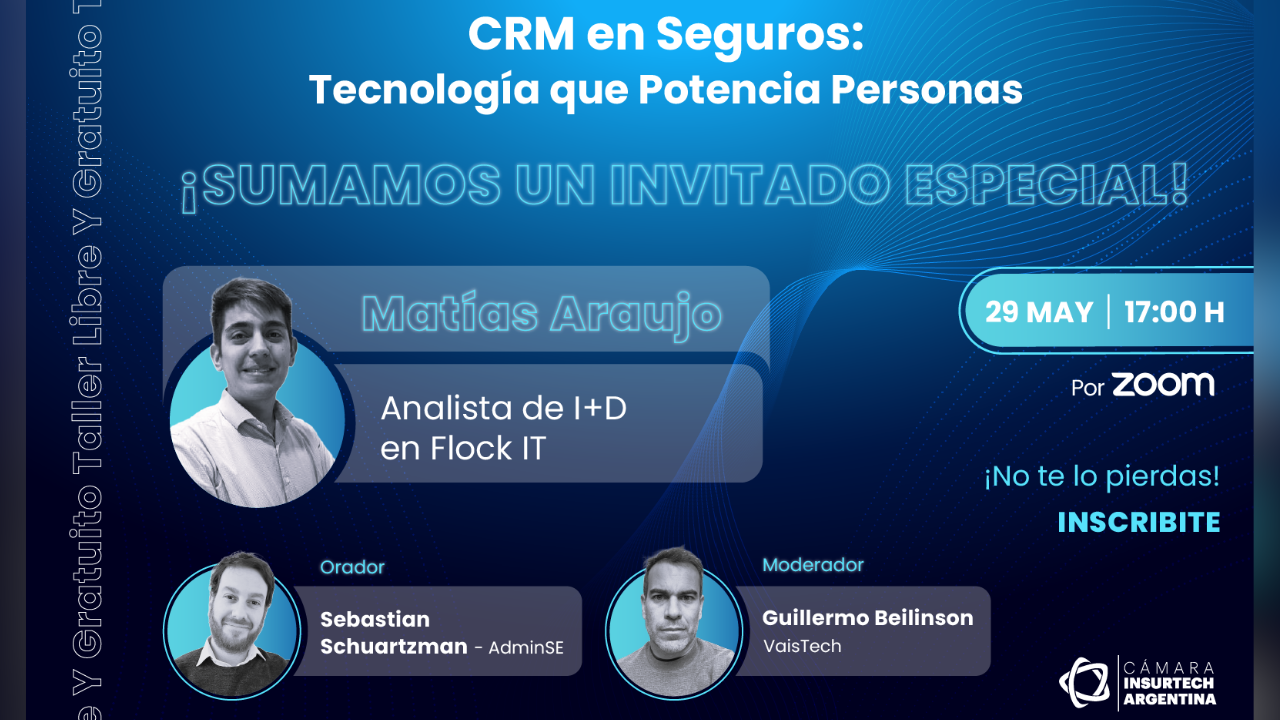 Fecha: Jueves 29/5 – 17:00 h, por Zoom. Es libre y gratuito.