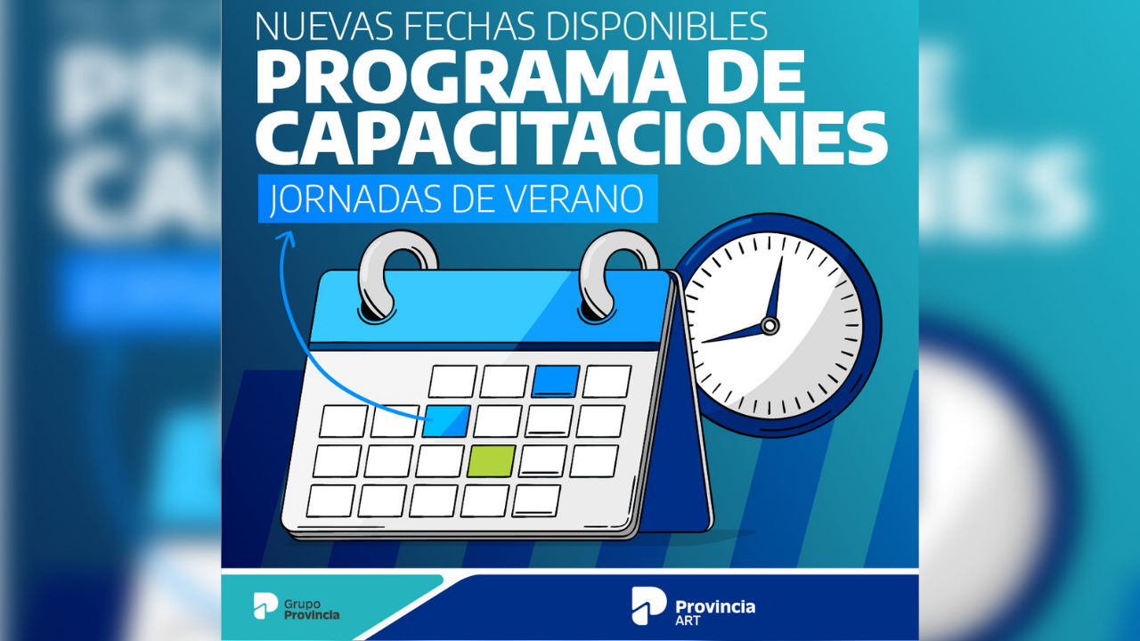 Se confirmó el cronograma de capacitaciones para enero con una oferta formativa que incorpora cursos relacionados con la prevención del golpe de calor, el dengue y el COVID-19...