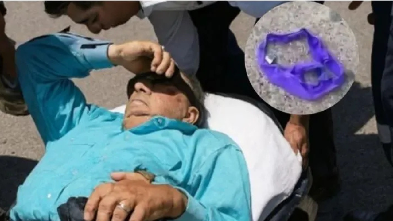 El conductor cayó al asfalto en la ruta de San Pedro, Jujuy, después de que la prenda, impulsada por los fuertes vientos, se estrellara contra su rostro.