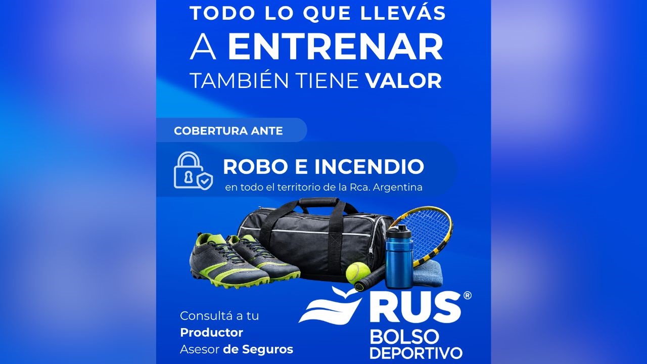 La una nueva cobertura  se encuentra diseñada para proteger el bolso y las pertenencias que acompañan a las personas en entrenamientos, clubes y competencias.