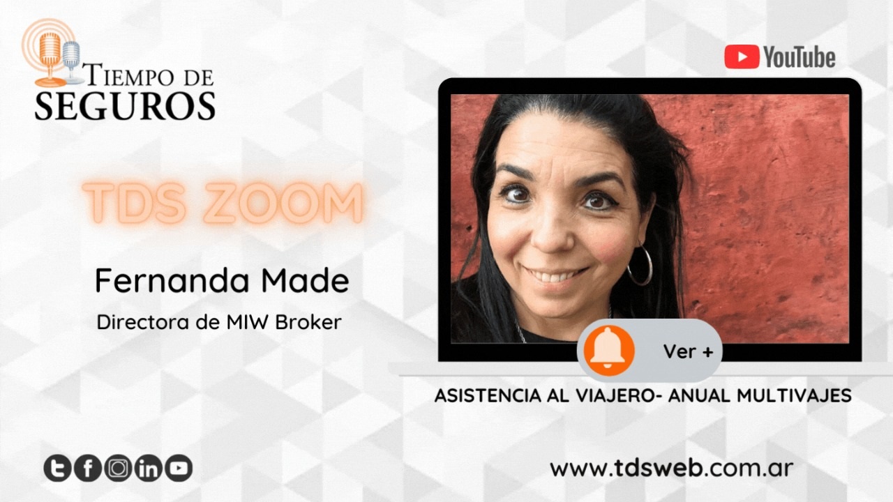 Conversamos con Fernanda Made. Ella es Directora de MIW Broker, especialistas en asistencia al viajero, para conocer acerca del producto "ANUAL MULTIVIAJES" que están comercializando para todos aquellos que necesitan viajes ilimitados durante el año.