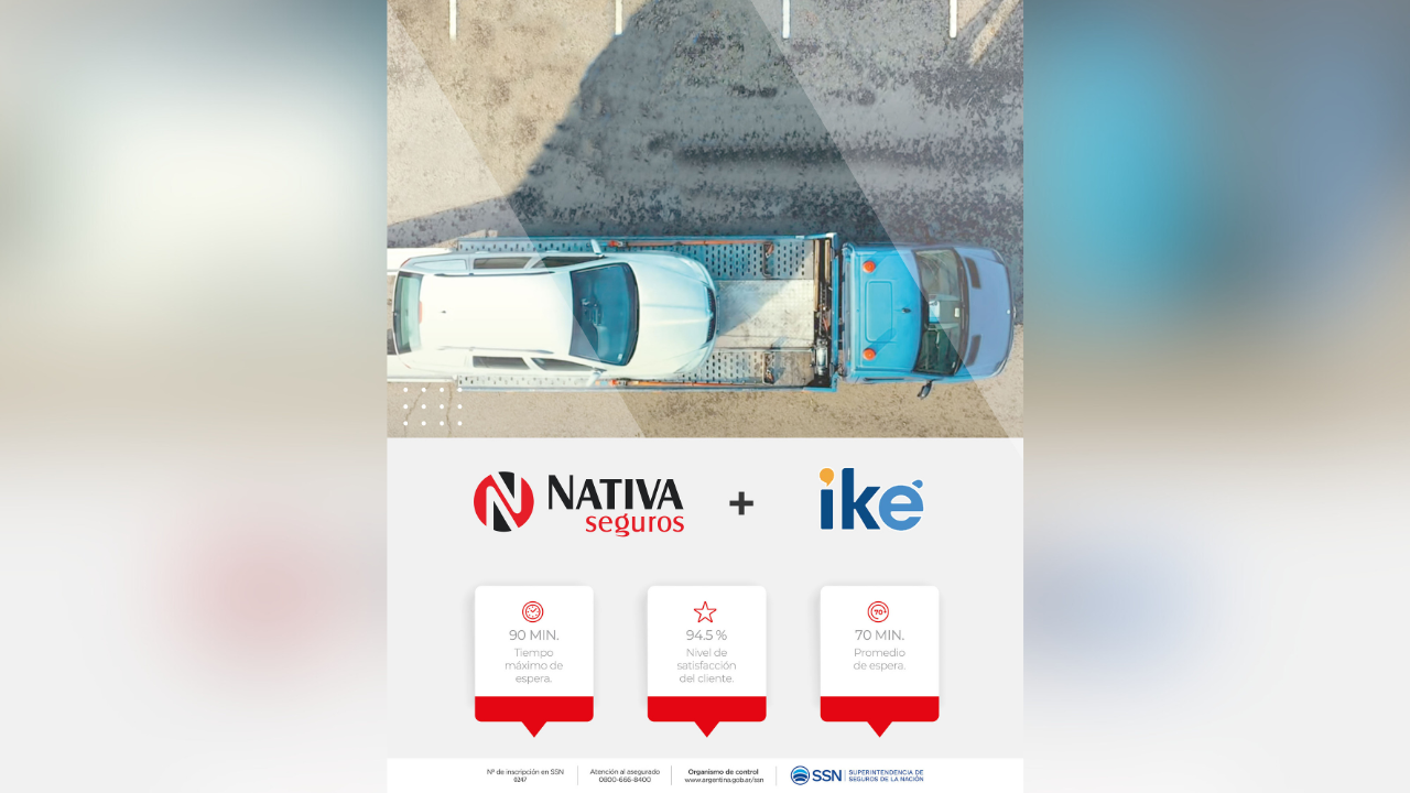 Nativa Seguros e Iké Asistencia firmaron un nuevo acuerdo comercial enfocado en reforzar el trato personalizado, con innovación tecnológica avanzada...