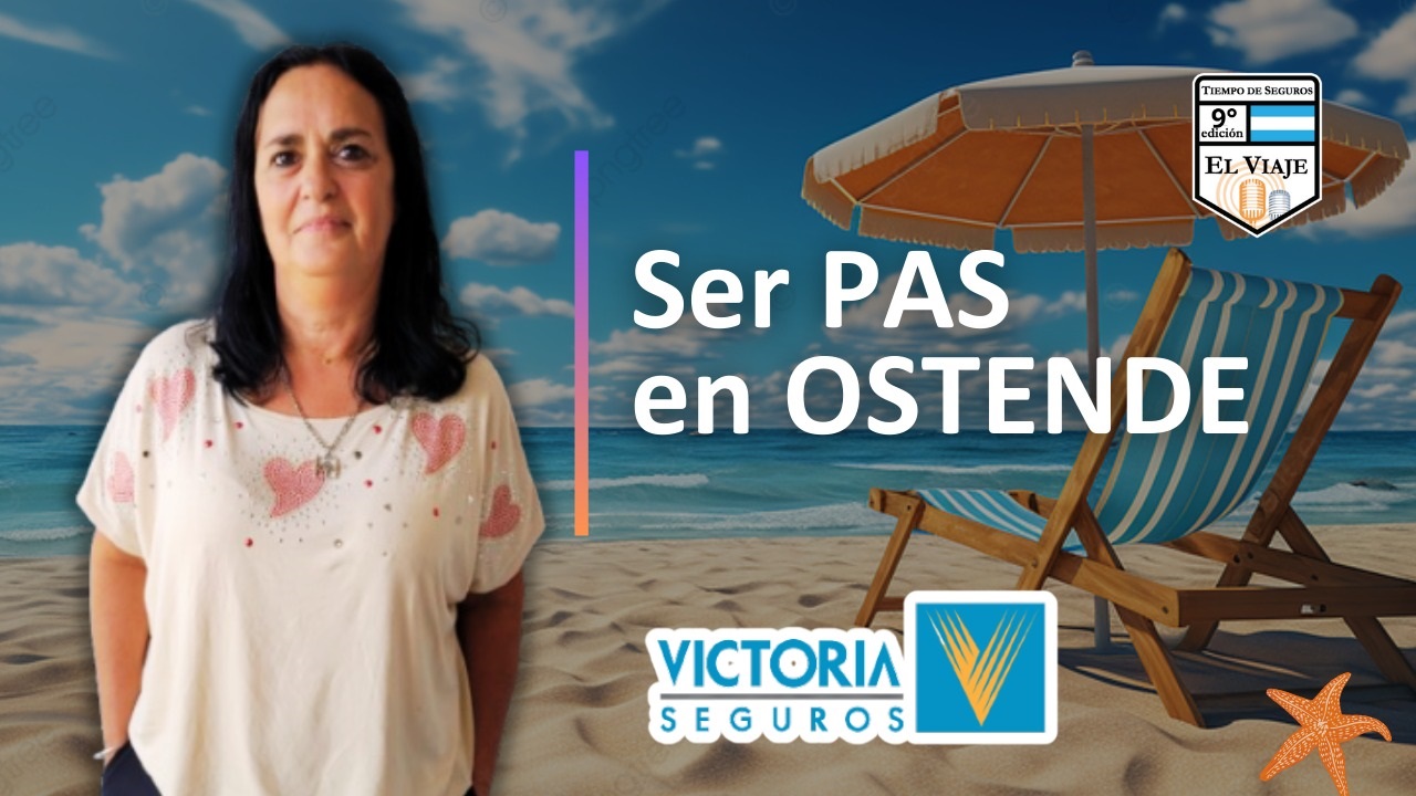 En el arranque de la 9° edición de "El Viaje de Tiempo de Seguros" llegamos por primera vez a Ostende, y conversamos con la colega VIRGINIA HINOJAL, quien opera con Victoria Seguros y nos habló de su trayectoria en la actividad, entre otros temas.