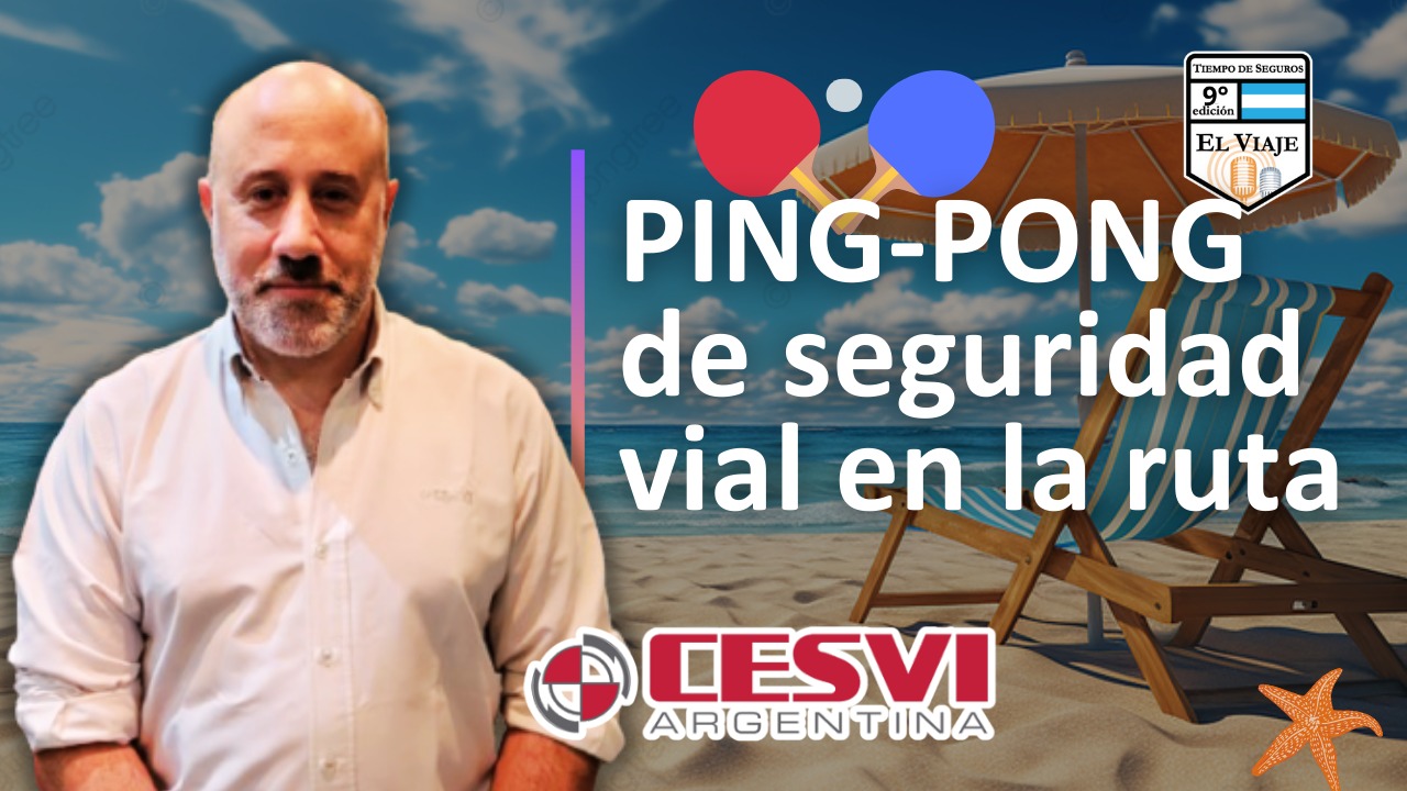 Continuando con un repaso de lo que hay que saber al salir a la ruta, y como parte de los contenidos de la 9a. edición de El Viaje, hicimos este ping pong con Gabriel Martínez, Responsable de Seguridad Vial de Cesvi Argentina.