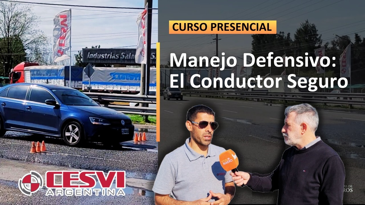 Estuvimos en ‪CESVI ARGENTINA‬ invitados para hacer el curso de  MANEJO DEFENSIVO - EL CONDUCTOR SEGURO. Participamos de una intensa jornada de capacitación a cargo de Gabriel Autiero y Javier Llanos, ambos instructores de seguridad vial.