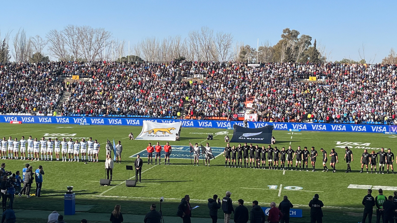 Alentaron a la Selección Argentina de rugby y estuvieron presentes en el inicio de un nuevo campeonato...