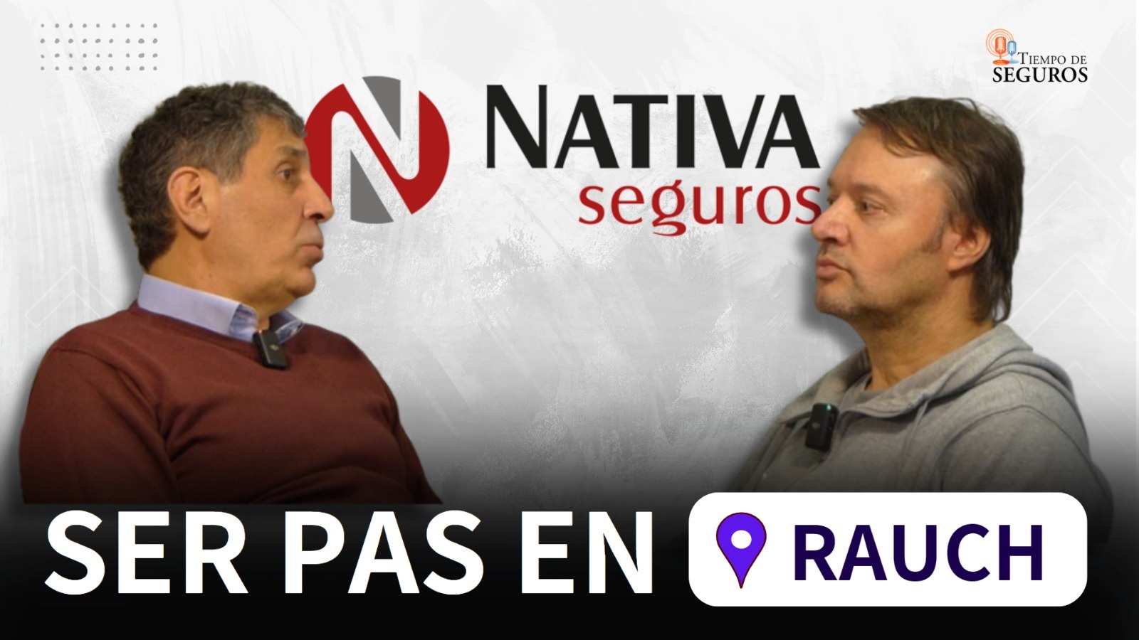 En nuestro paso por la localidad de Rauch conversamos con los colegas Adrián Rodríguez y Osmar Peralta, productores de larga trayectoria y presencia en esa ciudad, representantes de Nativa Seguros.