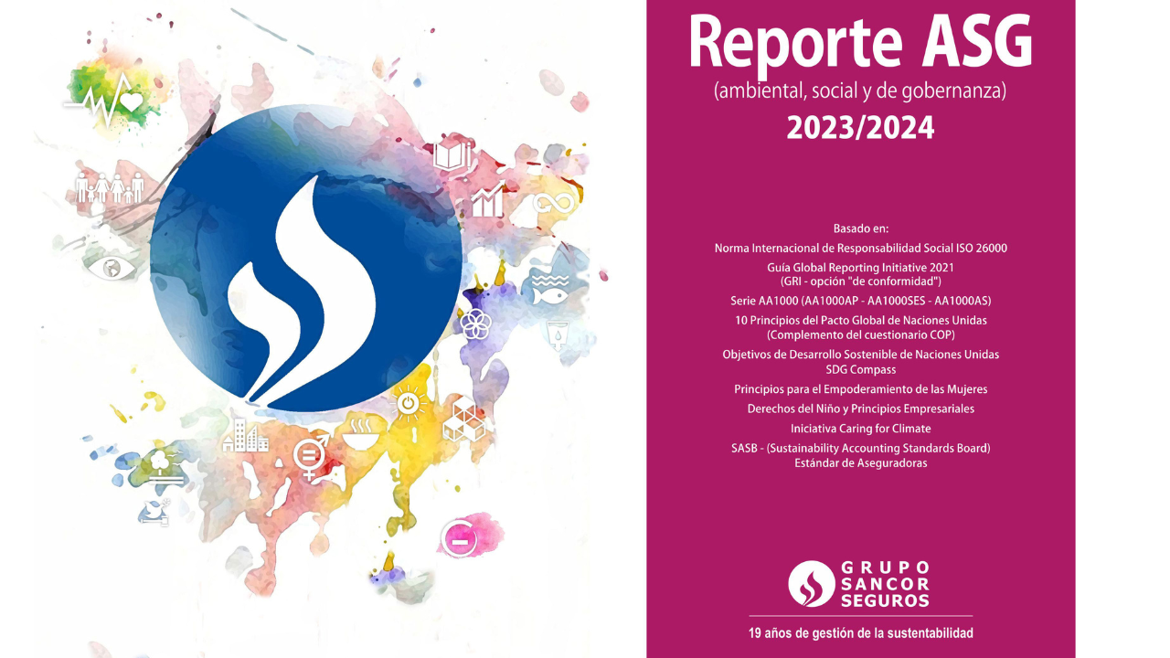 Grupo Sancor Seguros implementó un proceso de Doble Materialidad y profundizó en los lineamientos propuestos por SASB (Social Accountabilitty Standards Board).