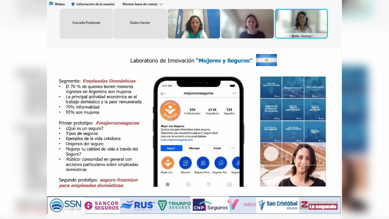 RUS integra el Laboratorio de Innovación de Argentina denominado "Mujeres y Seguros". Ayer, a través de un encuentro virtual, se dieron a conocer los resultados de los diferentes...