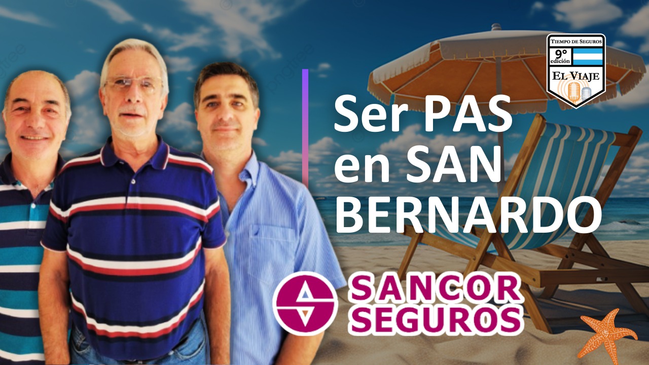 Continuando con "El Viaje de Tiempo de Seguros" y en nuestra primera visita a San Bernardo, llegamos hasta las oficinas del Grupo Charpentier y conversamos con el colega Raúl Charpentier, su titular, y sus colaboradores, Fabián Yapur y Hernán Martín.