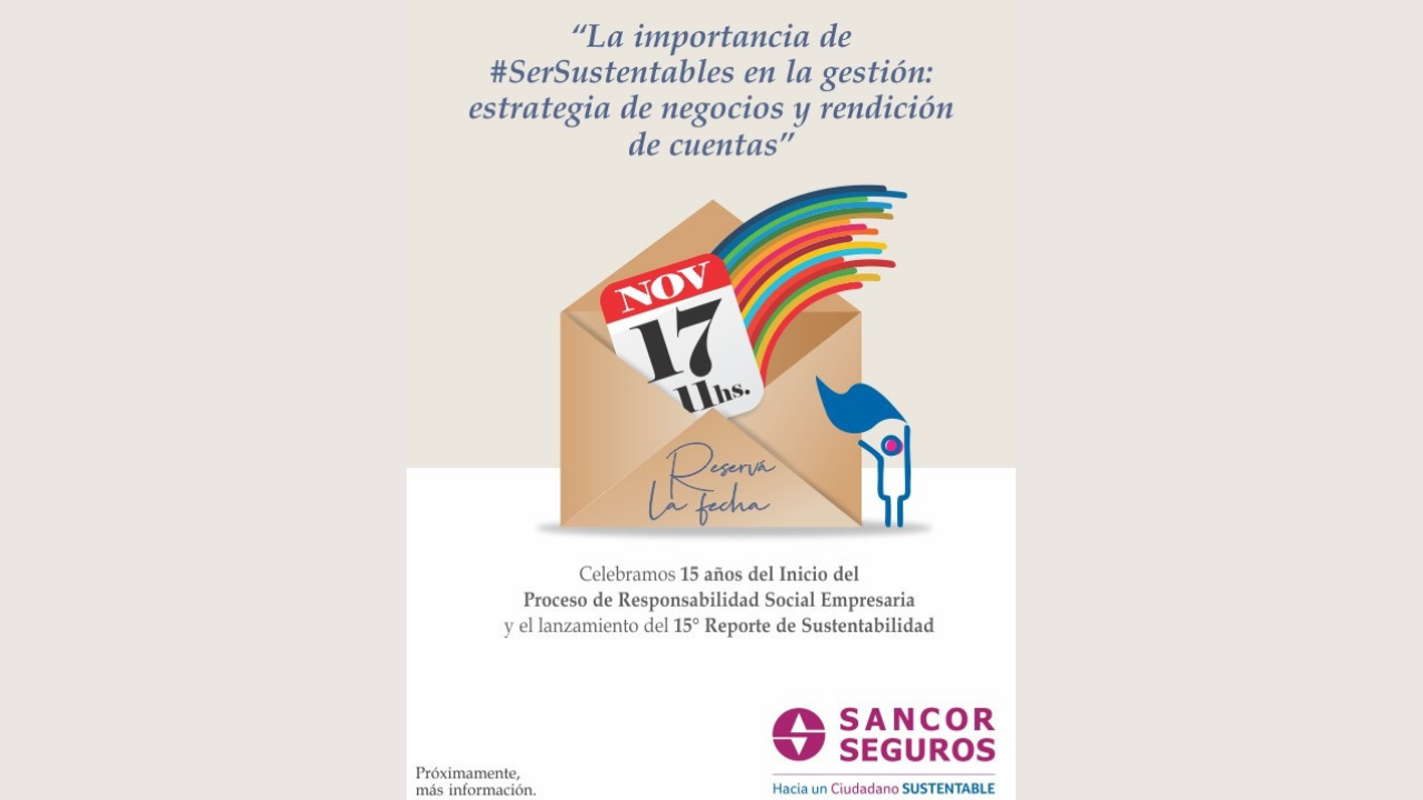 Celebramos 15 años del Inicio del Proceso de Responsabilidad Social Empresaria y el lanzamiento del 15° Reporte de Sustentabilidad...