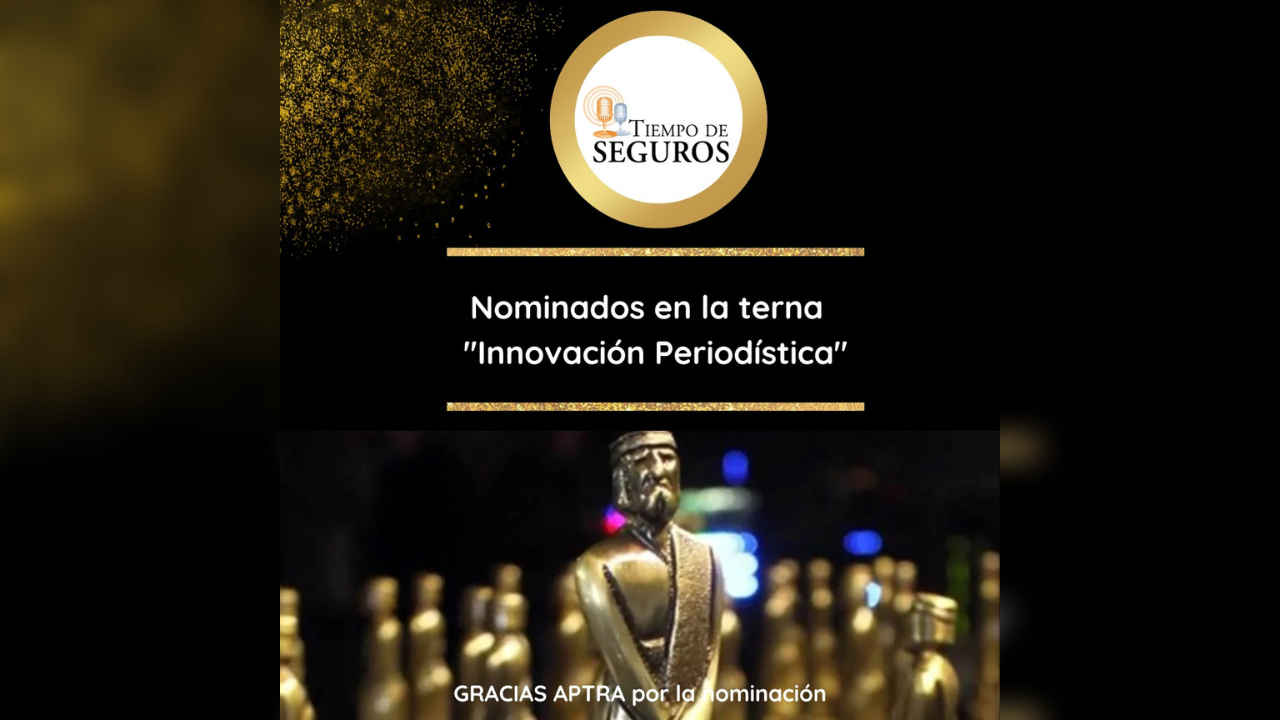 Se confirmó la gala de los Martín Fierro Digital Nativo, la misma tendrá lugar el próximo 23 de enero desde el Hotel Sasso, de la ciudad de Mar del Plata y el multimedio digital Tiempo de Seguros se encuentra nominado en la categoría “Innovación periodística”...