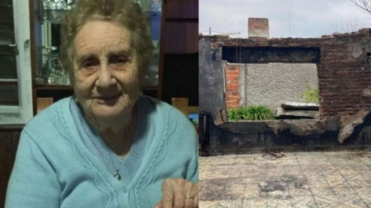Teresita tiene 86 años, ocho hijos y treinta nietos. Uno de ellos rendía una materia, por eso ella prendió una vela para que le vaya bien, pero la llama terminó expandiéndose por su casa y el incendio la dejó sin hogar.