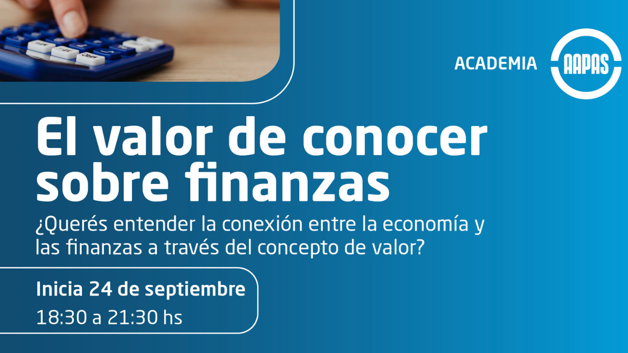 Fechas: 24 de septiembre. Modalidad: virtual. Costo: Socios: 50% de descuento.